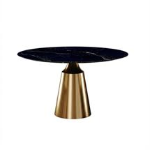 Стол Top concept Стол круглый Лукас 120, керамика глянцевая, черная арт. Н0000038686