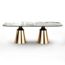 Стол Top concept Стол овальный Лукас 230, керамика глянцевая, белая арт. 21299