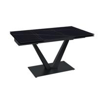 Стол Top concept Стол раскладной Малибу (140+40+40), керамика матовая Blackgold арт. 50925000001312