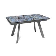 Стол Top concept Стол раскладной Стоун (140+40+40), керамика глянцевая Lemurian blue арт. 53095000001911