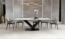 Стол Top concept Стол Торос 230 овальный, керамика матовая белая арт. 22716