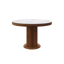 Стол Top concept Стол Денвер 110+40, круглый раздвижной, матовый арт. 22797