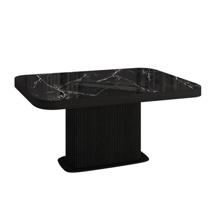 Стол Top concept Стол прямоугольный раскладной Денвер (160+40), керамика глянцевая, опора дерево арт. 25081