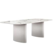 Стол Top concept Стол овальный Денвер 270, керамика глянцевая / две опоры арт. 25758