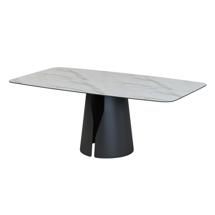 Стол Top concept Стол овальный Джио 180, керамика матовая, белая арт. Н0000038721