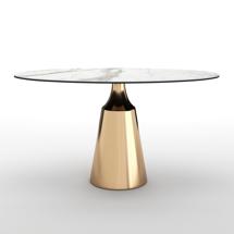 Стол Top concept Стол овальный Лукас 160, керамика матовая, белая арт. 21292
