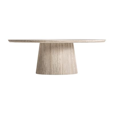 Стол Vical Обеденный стол Thiennes 220x100 из светло-коричневого травертина арт. 414906