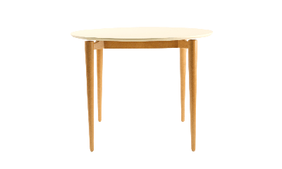 Стол ZiP-mebel Стол Pawook К 100 натур/слоновая кость арт. F004181NUS