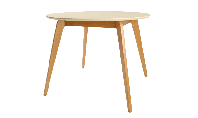 Стол ZiP-mebel Стол Arki К 100 натур/слоновая кость арт. F004094NUS