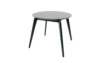 Стол ZiP-mebel Стол Arki К 100 чёрный/орех арт. F004093BUW