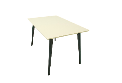 Стол ZiP-mebel Стол Монте 120 чёрное дерево/слоновая кость арт. F514157BUS