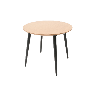 Стол ZiP-mebel Стол Монте К 100 чёрное дерево/натур арт. F004158BUN