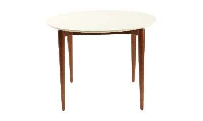 Стол ZiP-mebel Стол Pawook К 100 орех/слоновая кость арт. F004182WUS