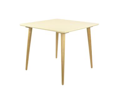 Стол ZiP-mebel Стол Монте М 90, Натуральное дерево/Слоновая кость арт. F404150NUS