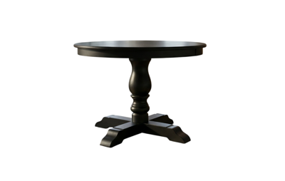 Стол ZiP-mebel Стол Криста К 100 чёрное дерево арт. F001293B00