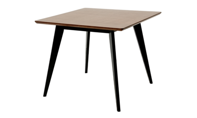 Стол ZiP-mebel Стол Сканди М 100 чёрное дерево/орех арт. F404126BUW