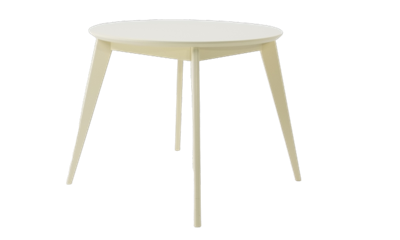 Стол ZiP-mebel Стол Сканди К 100, Слоновая кость арт. F004100S00