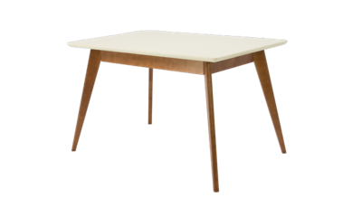 Стол ZiP-mebel Стол Сканди 120, Орех/ Слоновая кость арт. F514101WUS