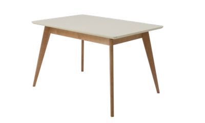 Стол ZiP-mebel Стол Сканди 120, Натуральное дерево/Слоновая кость арт. F514102NUS