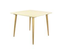 Стол ZiP-mebel Стол Монте М 90, Натуральное дерево/Слоновая кость арт. F404150NUS