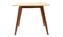 Стол ZiP-mebel Стол Arki М 100 орех/слоновая кость арт. F404098WUS