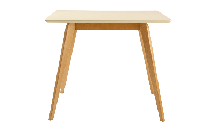 Стол ZiP-mebel Стол Arki М 100 натур/слоновая кость арт. F404097NUS