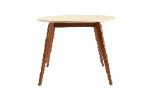 Стол ZiP-mebel Стол Arki К 100 орех/слоновая кость арт. F004095WUS