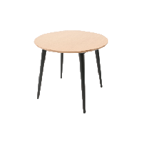 Стол ZiP-mebel Стол Монте К 100 чёрное дерево/натур арт. F004158BUN