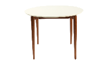 Стол ZiP-mebel Стол Pawook К 100 орех/слоновая кость арт. F004182WUS