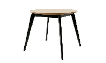 Стол ZiP-mebel Стол Arki К 100 чёрный/натур арт. F004093BUN