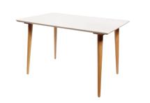 Стол ZiP-mebel Стол Монте 120, Натуральное дерево/Слоновая кость арт. F514132NUS