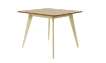 Стол ZiP-mebel Стол Сканди М 90, Слоновая кость/Натуральное дерево арт. F404122SUN