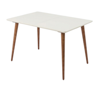 Стол ZiP-mebel Стол Монте 120, Орех/Слоновая кость арт. F514131WUS