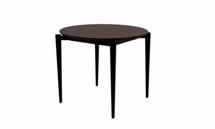 Стол ZiP-mebel Стол Pawook К 90 чёрный/орех арт. F004170BUW