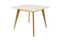 Стол ZiP-mebel Стол Сканди М 90, Натуральное дерево/Слоновая кость арт. F404120NUS