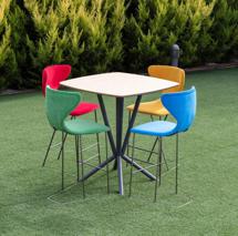 Стол барный Fama Обеденный стол Dorian 96,5 C80 Square арт. 483076