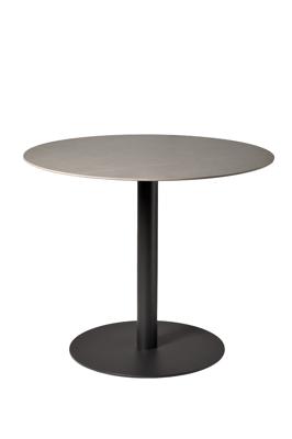 Стол барный Garda Decor 39AR-STOL-T285 Стол уличный "Новая Свобода (Нью Фридом)" серый d89,6*75см арт. 39AR-STOL-T285