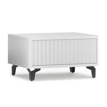 Стол-консоль AksHome Стол-консоль SHTABE ROYAL 5001 эко, Белый-Белый-Черный арт. ZN-144360