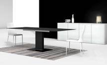 Стол-трансформер Calligaris 6029 glass/ceramic