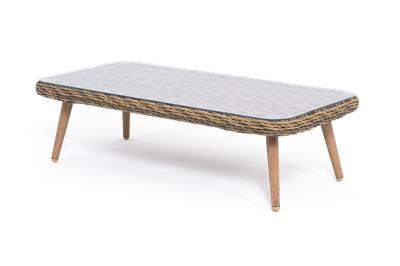 Стол журнальный 4SIS "Прованс" столик журнальный из ротанга, цвет соломенный арт. YH-SYH272W-T