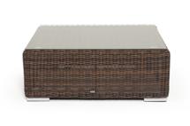 Стол журнальный 4SIS "Капри" журнальный столик плетеный, цвет коричневый арт. YH-S4865G brown
