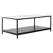 Стол журнальный Bergenson Bjorn Столик журнальный mayen, 100х50 см, черный арт. BB0000401