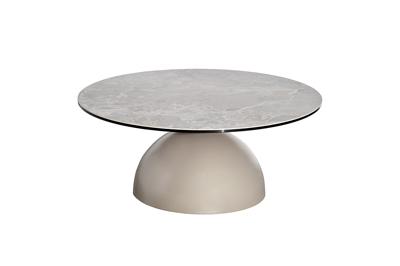 Стол журнальный Garda Decor 57EL-17011 Стол журнальный, керамика Augustus Gray d90*39см арт. 57EL-17011