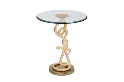 Стол журнальный Garda Decor 69-1021794 Стол журнальный "Змейка (Serpente)" d50*61см арт. 69-1021794