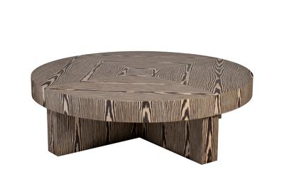 Стол журнальный Garda Decor 58DB-23188 Стол журнальный Зебрано (Zebrano) d140*42см арт. 58DB-23188