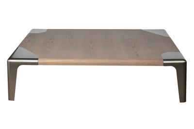 Стол журнальный Garda Decor 58DB-23125 Стол журнальный "Закруглённый" (Smooth) 140*140*35 арт. 58DB-23125