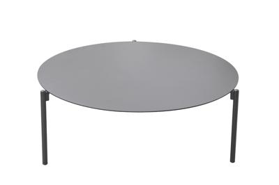 Стол журнальный Garda Decor 39AR-T240 Стол журнальный уличн."Атмосфера (Ambiance)"(L) антрацит d100*28см арт. ZN-435151