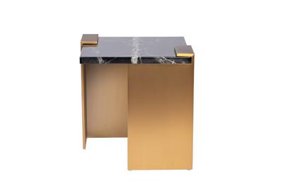 Стол журнальный Garda Decor 33FS-ET1470-BBS Стол журнальный Черный (Nero) 50*50*55см арт. 33FS-ET1470-BBS