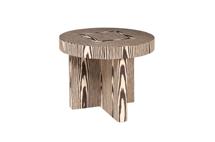 Стол журнальный Garda Decor 58DB-23180 Стол журнальный Zebrano d60*52см арт. 58DB-23180