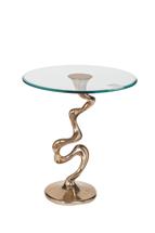 Стол журнальный Garda Decor 69-23376 Стол журнальный "Flow" d52,5*h59см арт. 69-23376